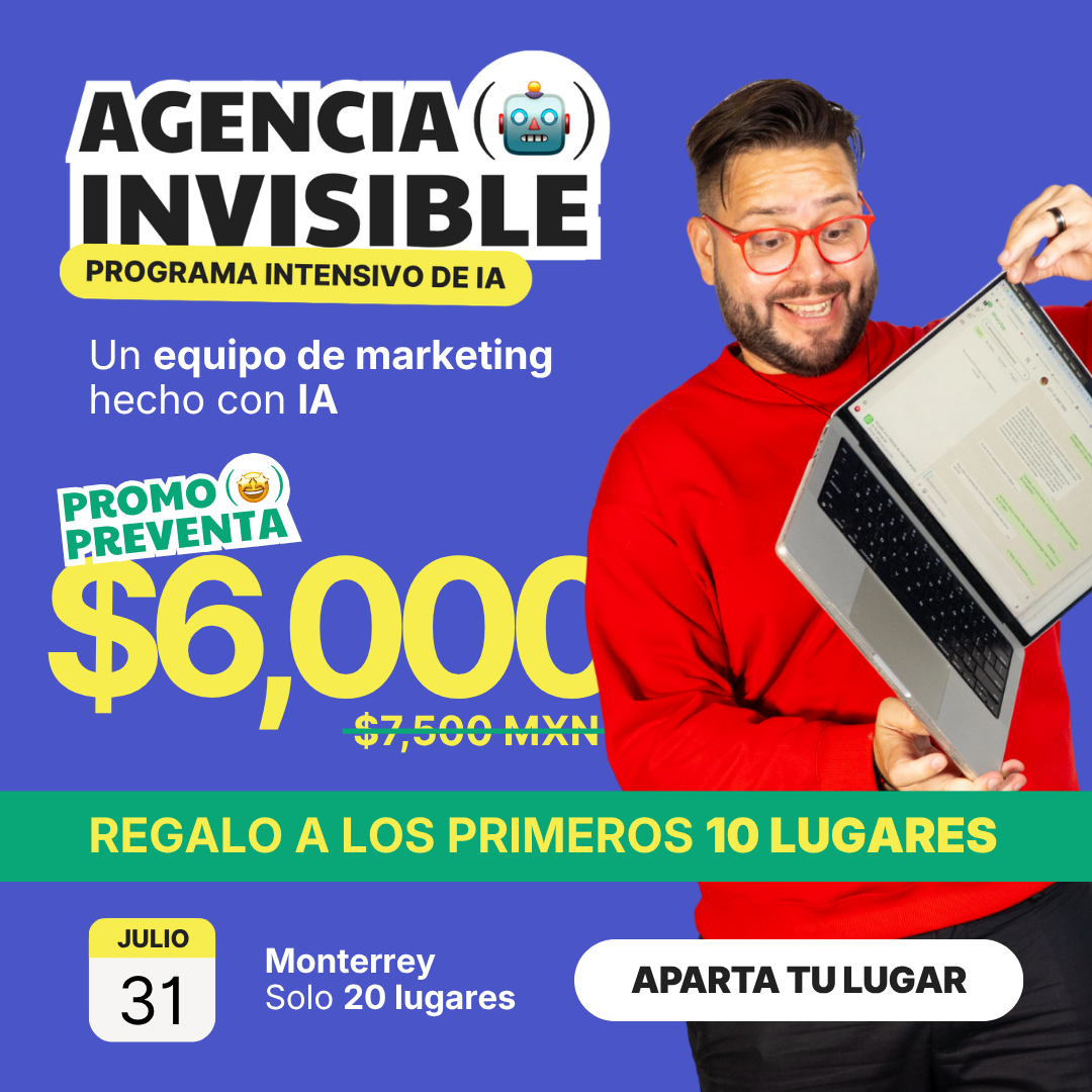 Agencia Invisible, taller presencial de IA